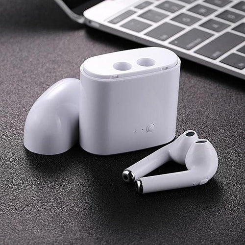 Écouteurs Sans Fil Double oreille avec Cas de Charge Mini