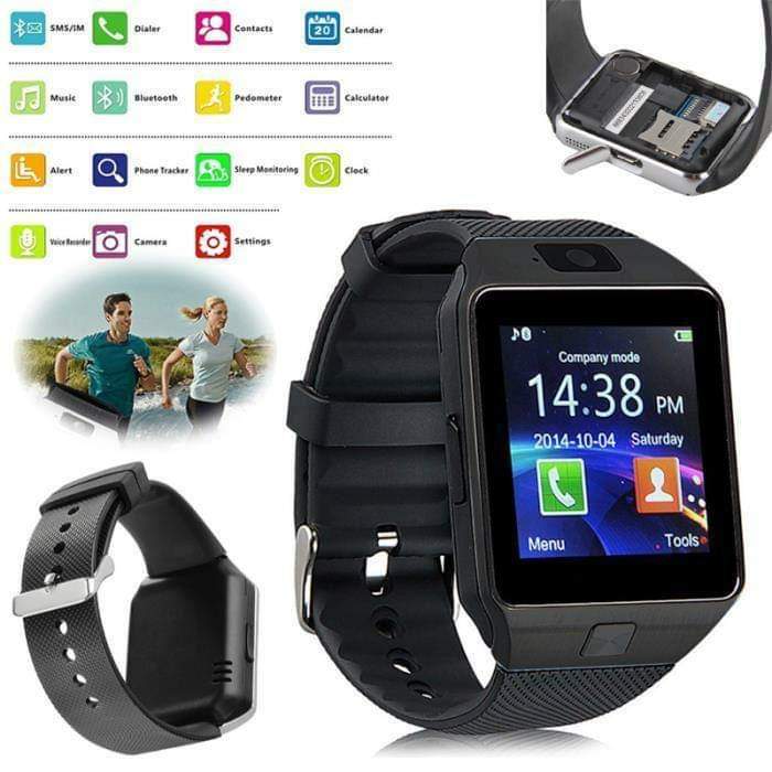 Smart whatch Z - carte sim -carte memoire