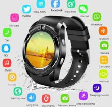 Charger l&#39;image dans la galerie, Smart V8 Montre connectée bluetooth homme montre Camera